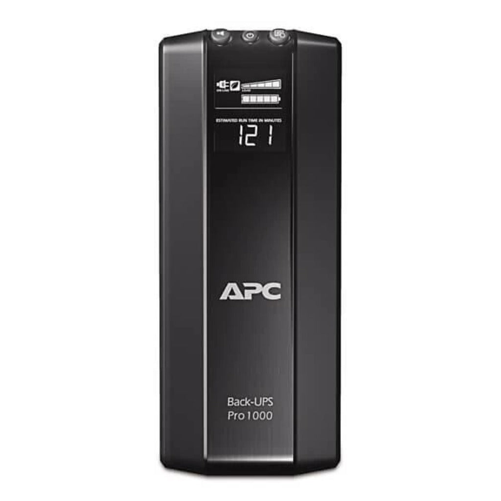 APC Back-UPS Pro BR1000G-IN 1000VA/600W UPS with LCD Display, AVR, and Battery Backup