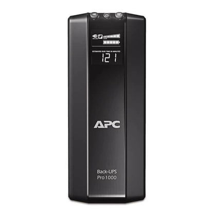APC Back-UPS Pro BR1000G-IN 1000VA/600W UPS with LCD Display, AVR, and Battery Backup