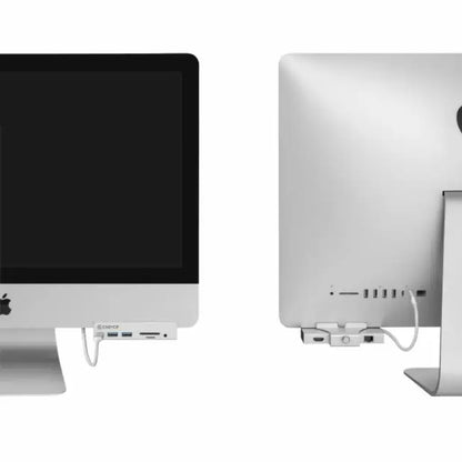 Cadyce CA-CLMFT USB-C ClampFit Docking Station HDMI Dual USB 3.0 SD/mSD Slots & 45W PD Charging