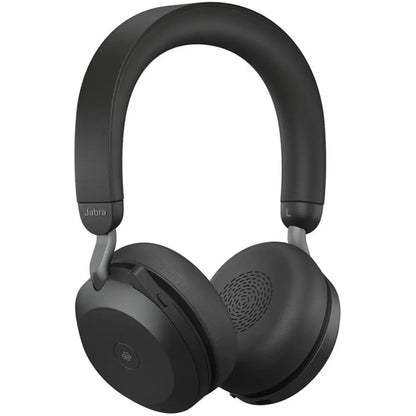Jabra Evolve2 75 MS Stereo Wireless Bluetooth Headset with Advanced ANC
