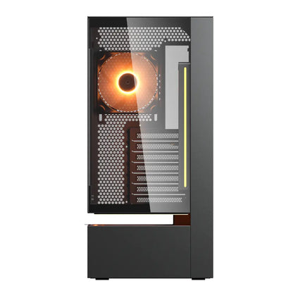 Cougar CFV235 Tempered Glass ATX Mid‑Tower Gaming Case with Central Floating Ventilation - Black