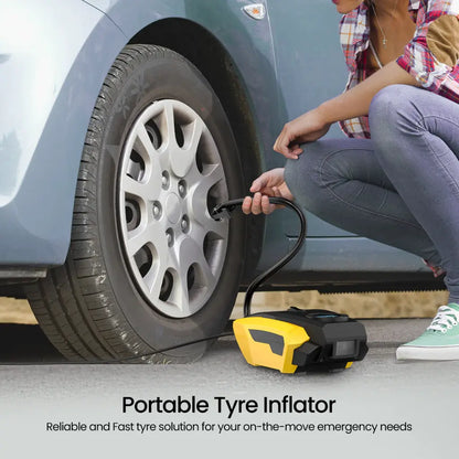 Portronics Vayu Lite POR 2006 150 PSI Digital Tyre Inflator with Auto Shut Off