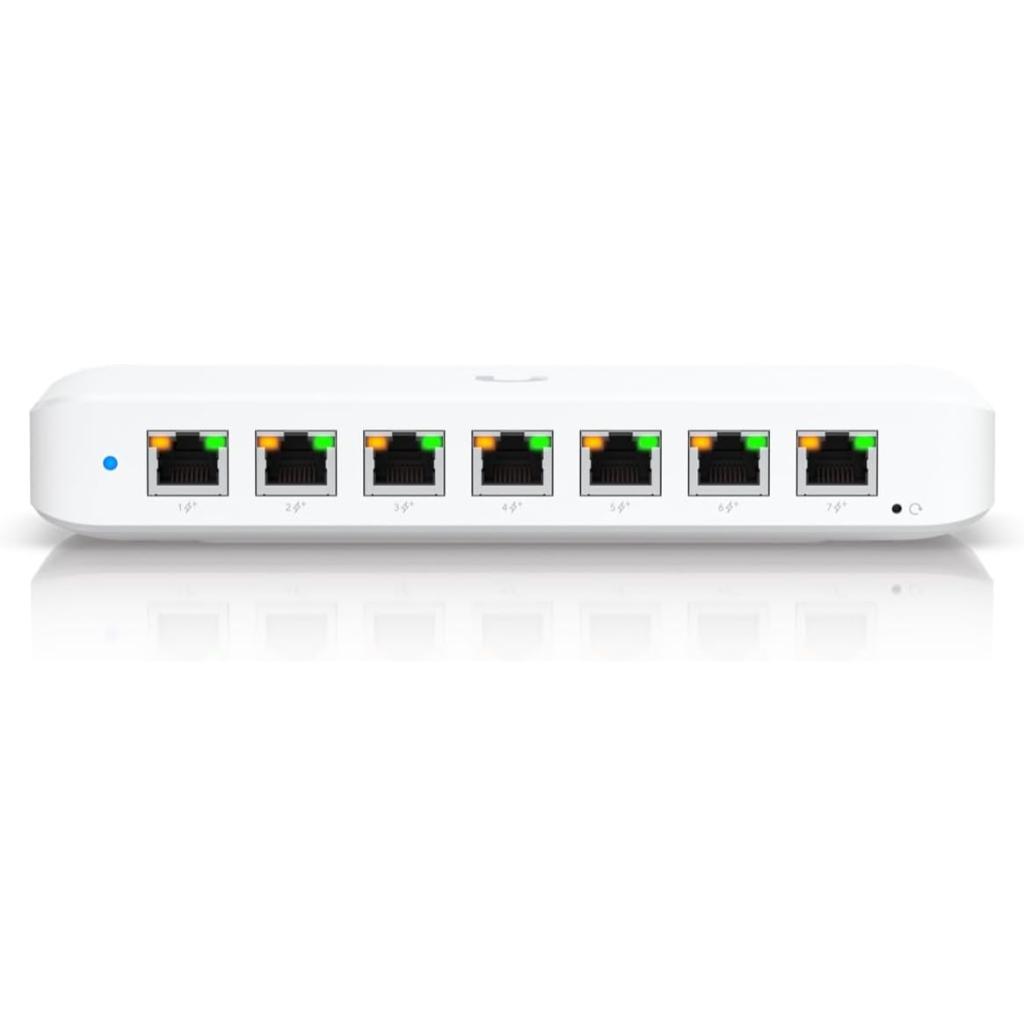 Ubiquiti USW-ULTRA-60W Layer 2 8 Port GbE PoE Switch Versatile Mounting