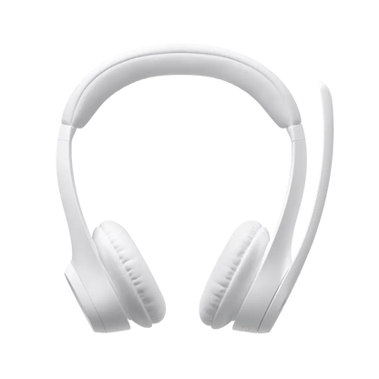 Logitech Zone 300 Wireless Bluetooth Headset with Noise Cancelling - Off White