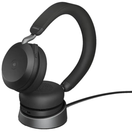 Jabra Evolve2 75 MS Stereo Wireless Headset with Active Noise Cancellation USB‑C