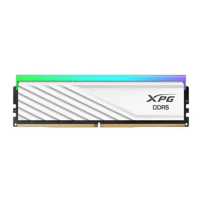XPG LANCER BLADE RGB 48GB (2x24GB) DDR5 6000MHz CL30 RAM | White | Intel XMP 3.0 & AMD EXPO | Low Profile Gaming Desktop Memory