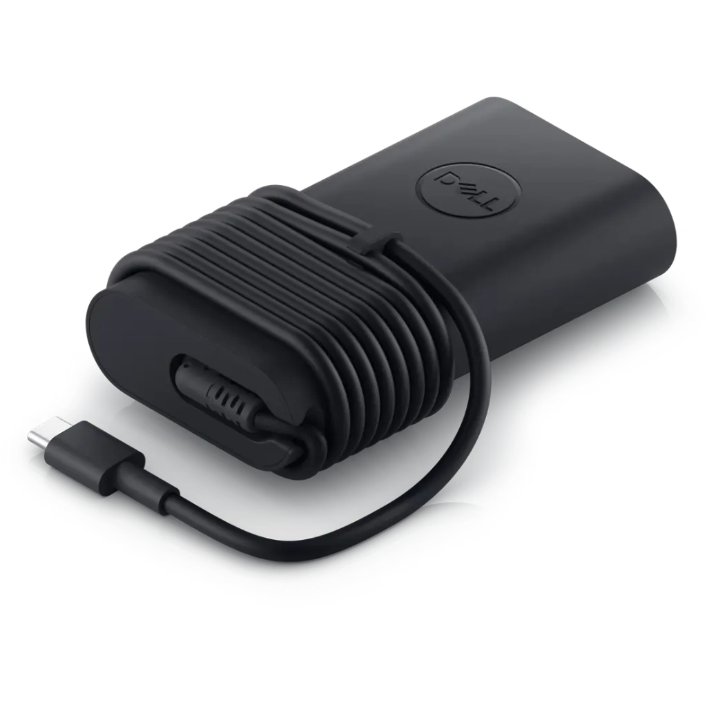 Charger Of Computer DELL Original 100W USB-C GaN Ultra Slim Laptop Charger - tpstech.in
