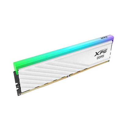 XPG LANCER BLADE RGB DDR5 RAM 32GB 6000MHz CL30 Gaming Desktop Memory White