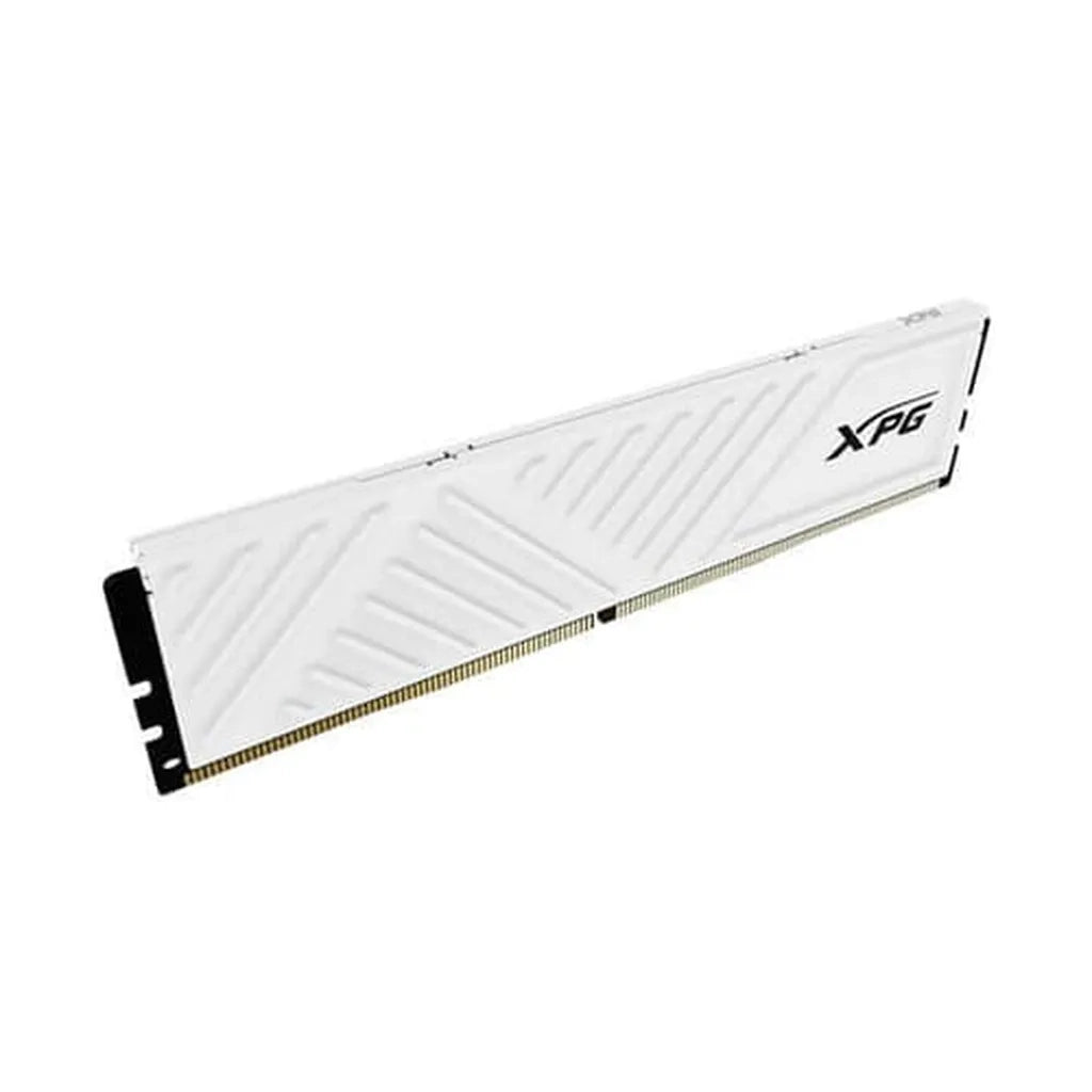 XPG GAMMIX D35 16GB DDR4 3200MHz CL16 RAM | White | Intel XMP 2.0 | Low Profile Non-RGB Gaming Desktop Memory