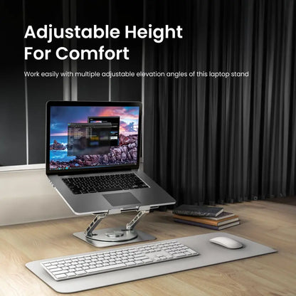 Portronics My Buddy Spinlight POR 2002 Laptop Stand with 1200 RPM Cooling Fan