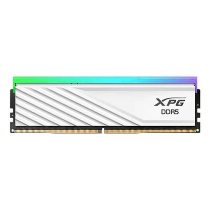 XPG LANCER RGB DDR5 RAM 32GB (16GB x 2) 6000MHz CL36 Gaming Desktop Memory White