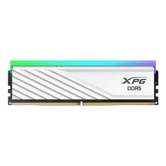 XPG LANCER RGB DDR5 RAM 32GB (16GB x 2) 6000MHz CL36 Gaming Desktop Memory White
