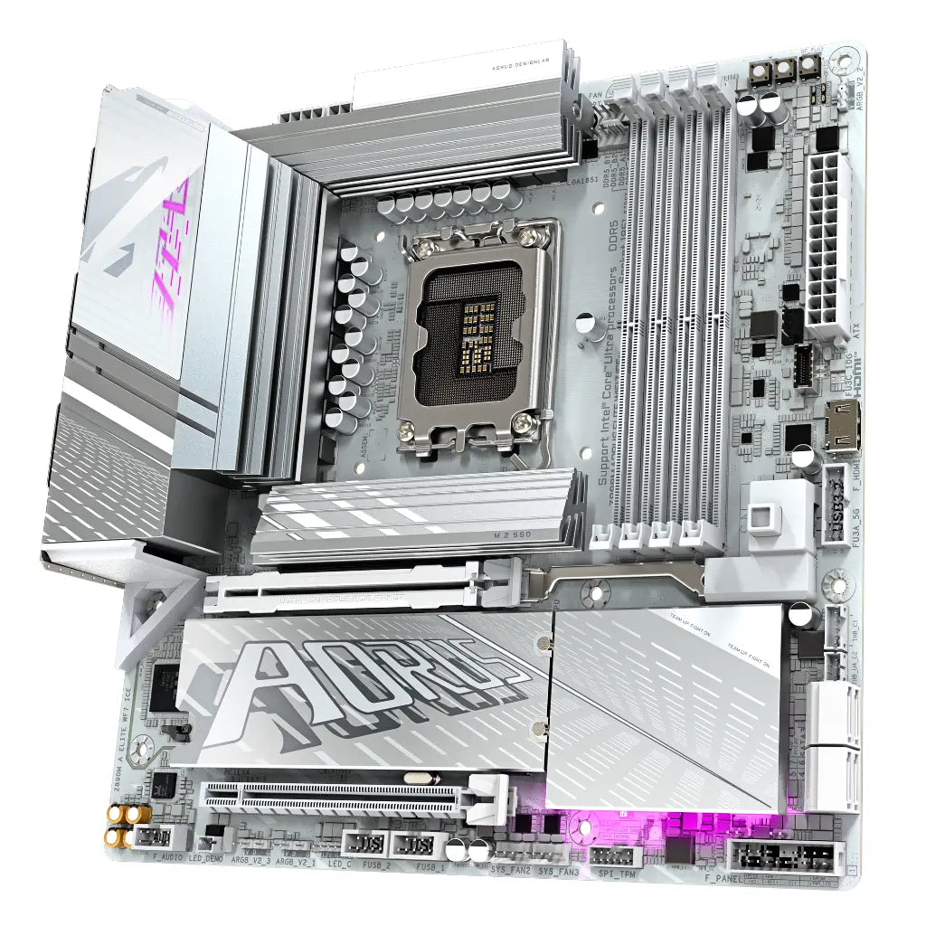 Gigabyte Z890M AORUS ELITE WIFI7 ICE Intel Z890 LGA1851 DDR5 Micro ATX Motherboard-tpstech.in