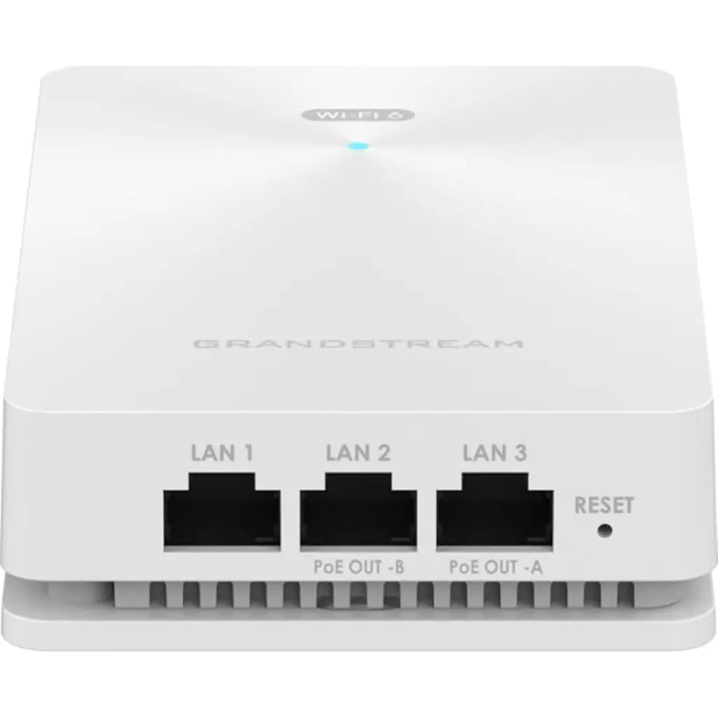 Grandstream GWN7661E AX3000 WiFi 6 In‑Wall Access Point with 3Gbps Throughput & MU‑MIMO Support-tpstech.in