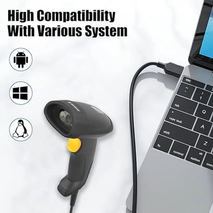 Newland HR3280 2D Megapixel Handheld Barcode Scanner-tpstech.in