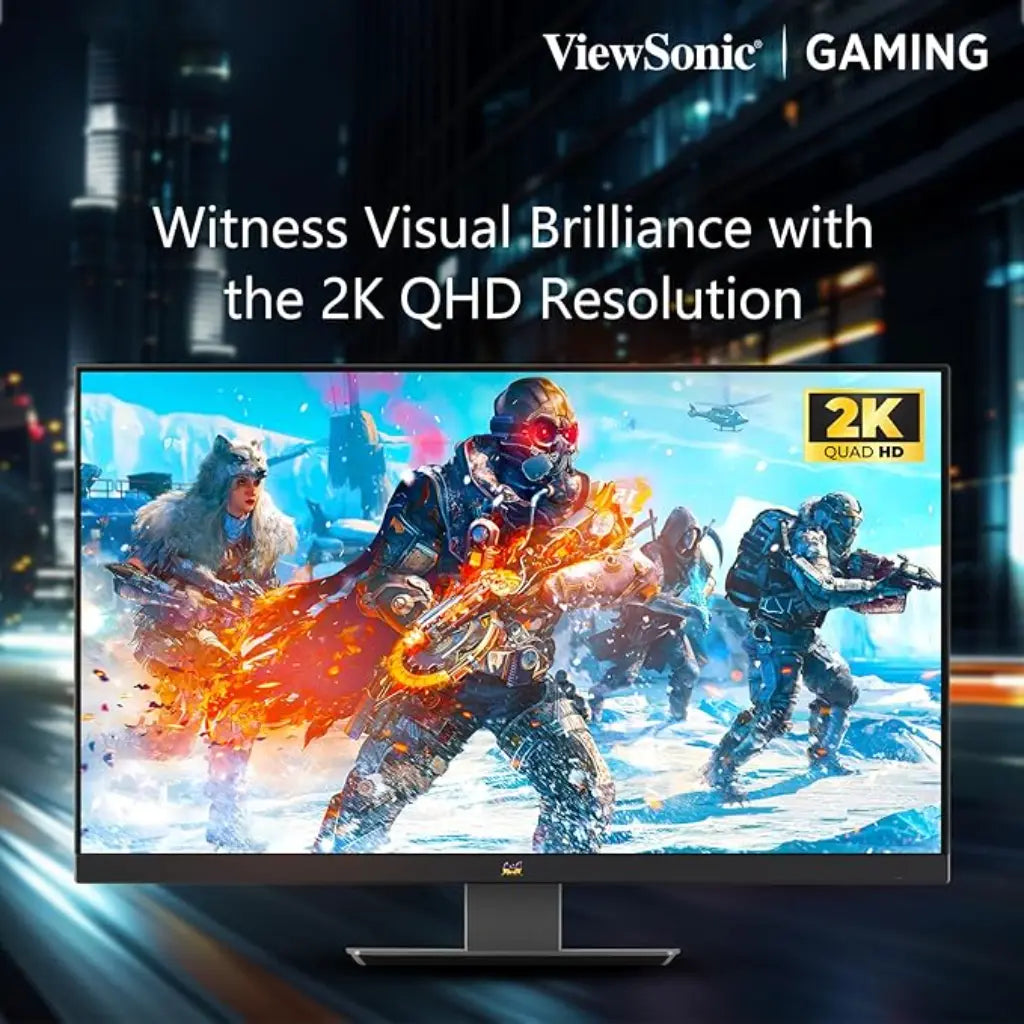 ViewSonic VX2758A‑2K‑PRO‑4 27″ QHD 180 Hz SuperClear® IPS Gaming Monitor-tpstech.in