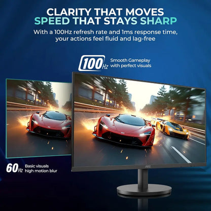 AOC Q27B3S2 27" 100Hz 1ms QHD IPS Monitor with Adaptive Sync HDR10-tpstech.in