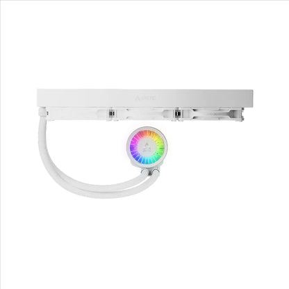 ARCTIC Liquid Freezer III Pro 420 ARGB 420mm AIO CPU Liquid Cooler - White-tpstech.in