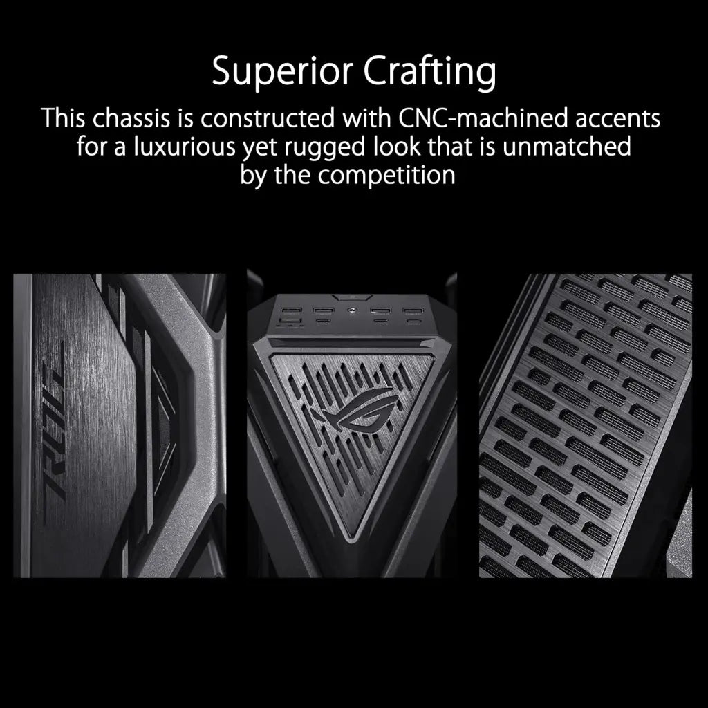 ASUS ROG Hyperion GR701 Full Tower Case with Tempered Glass - Black-tpstech.in