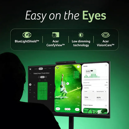 Acer B227Q 21.5" 100Hz IPS Full HD Monitor with Height Pivot Stand-tpstech.in