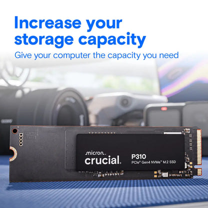 Crucial P310 4TB PCIe Gen4 NVMe M.2 2280 Internal SSD-tpstech.in