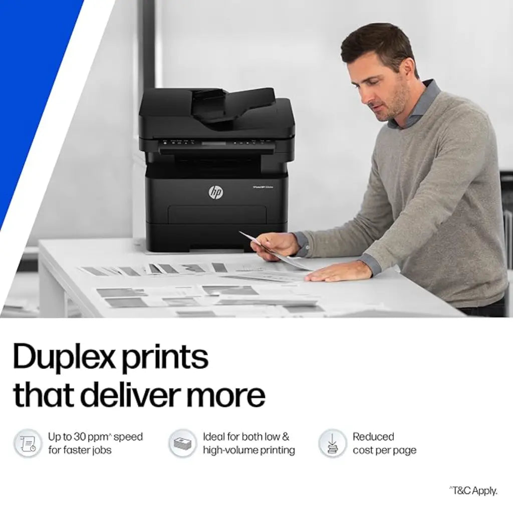 HP 323sdnw A58WKA Wireless All-in-One Laser Printer with Duplex Printing-tpstech.in