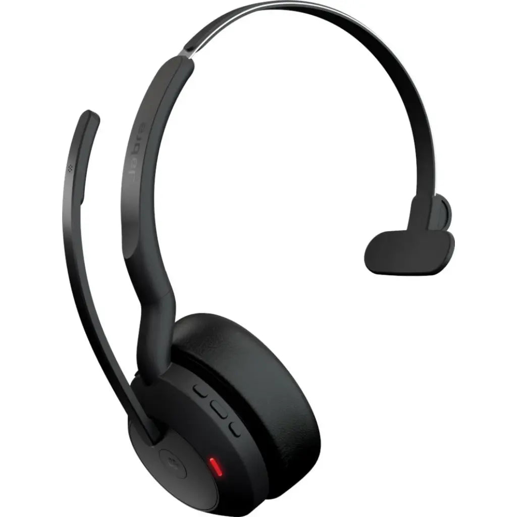 Jabra Evolve2 55 MS Mono Wireless ANC Headset with USB‑C Adapter-tpstech.in