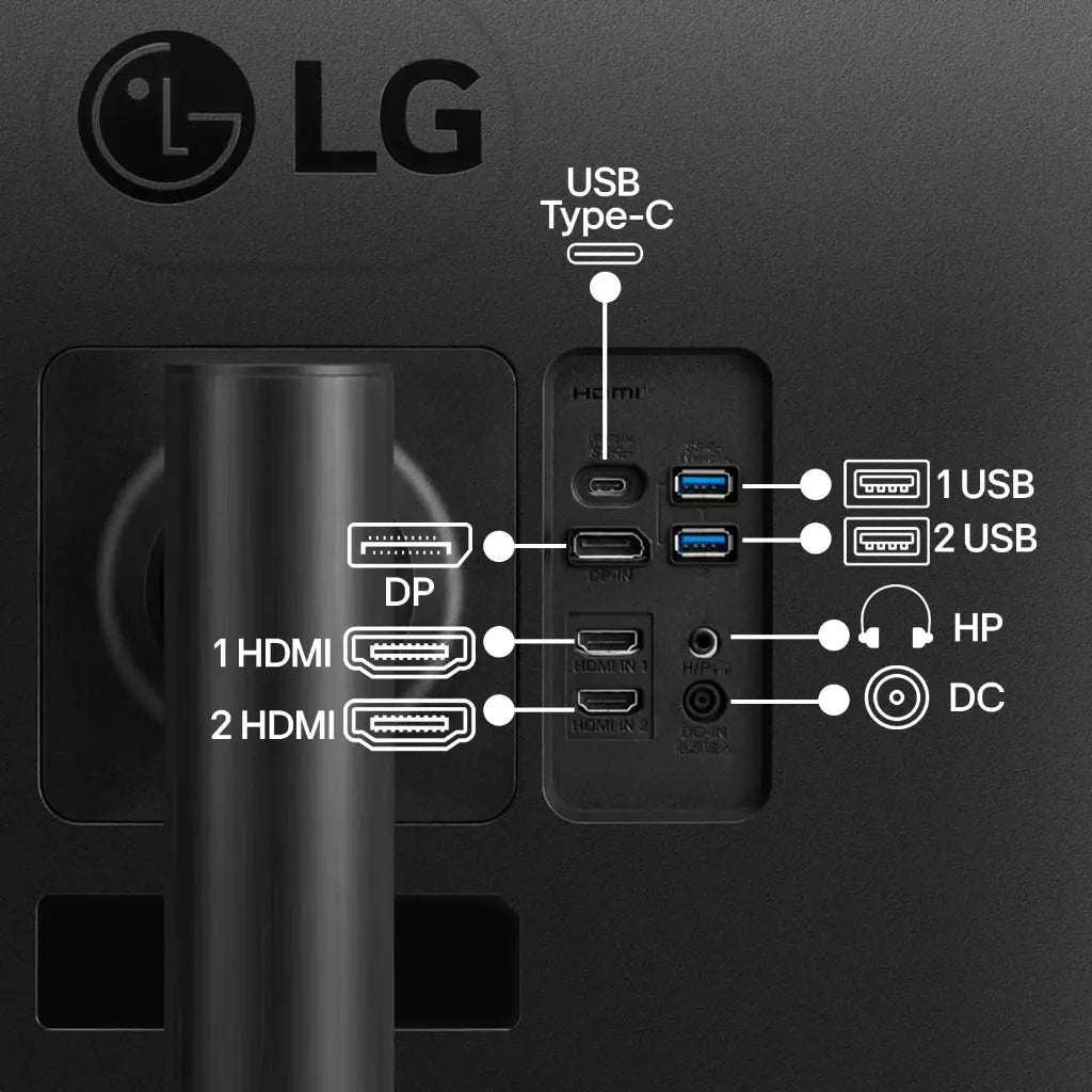 LG 34WR55QK 34" 100Hz Curved UltraWide QHD Monitor-tpstech.in