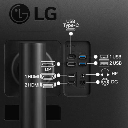 LG 34WR55QK 34" 100Hz Curved UltraWide QHD Monitor-tpstech.in