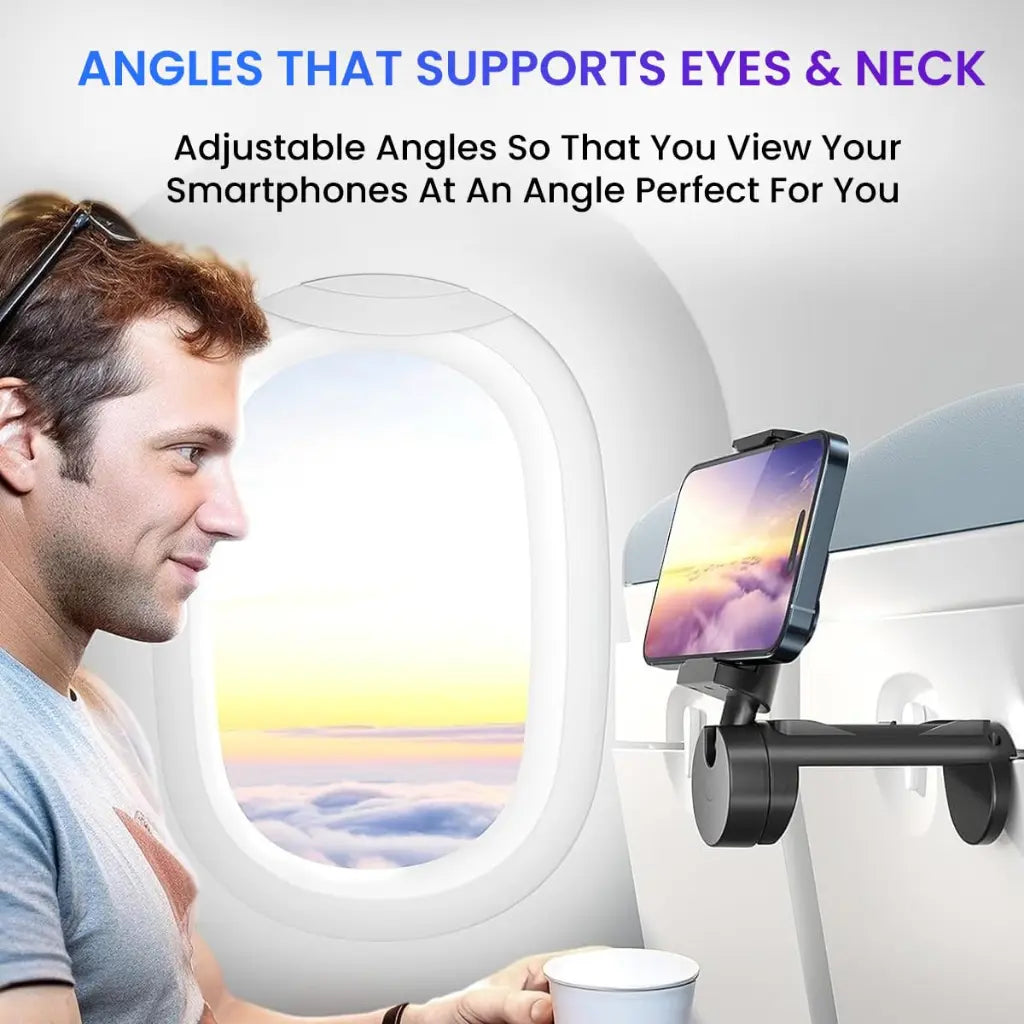 Portronics Mobot Clip POR 2269 Mobile Holder with 360 Adjustable Angles-tpstech.in