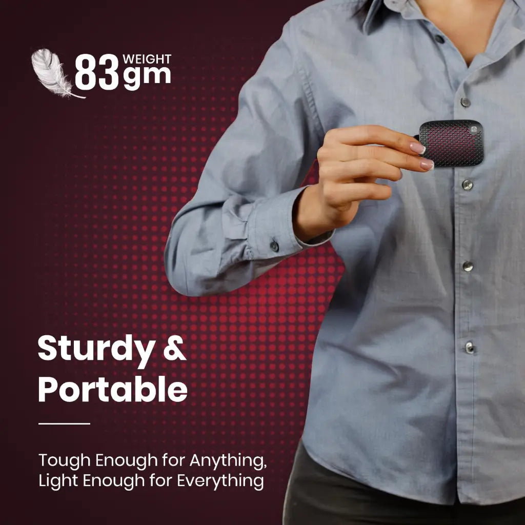 Portronics Talk Five POR 2713 Wearable Bluetooth Speaker 3W Output Bluetooth 5.3-tpstech.in