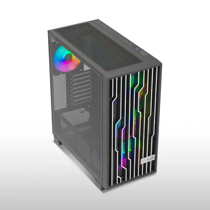ProLab Design AI848 ARGB Mid‑Tower ATX Workstation Cabinet with 4x140mm Fans & Type‑C-tpstech.in