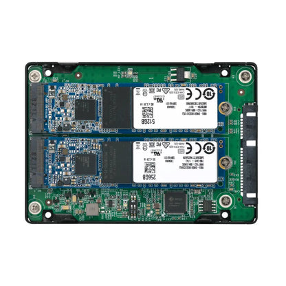 QNAP QDA-A2MAR Dual M.2 SATA SSD to 2.5-Inch SATA RAID Adapter-tpstech.in