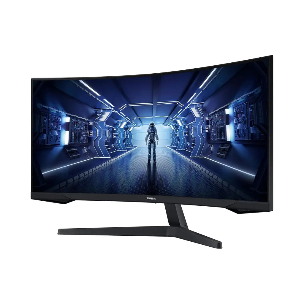 Samsung Odyssey G5 34" 165Hz 1ms WQHD Curved Gaming Monitor FreeSync Premium-tpstech.in