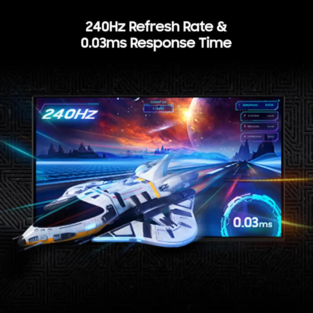 Samsung Odyssey G8 27" 240Hz 0.03ms 4K QD‑OLED Gaming Monitor Glare‑Free-tpstech.in
