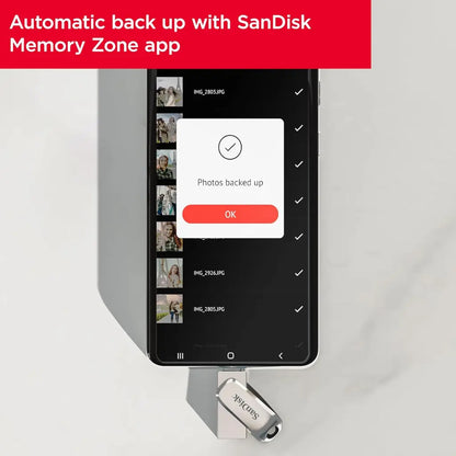 SanDisk Ultra Dual Drive Luxe 128GB USB Type‑C OTG Pen Drive-tpstech.in