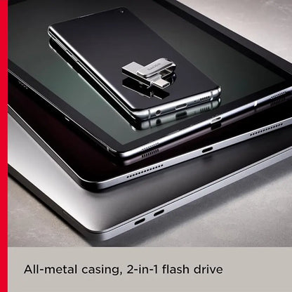 SanDisk Ultra Dual Drive Luxe 256GB USB Type‑C OTG Pen Drive-tpstech.in