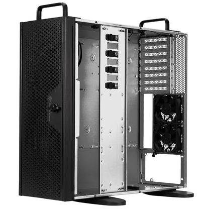 SilverStone RM44 4U Rackmount Server Chassis With 360mm Liquid Cooling Support-tpstech.in