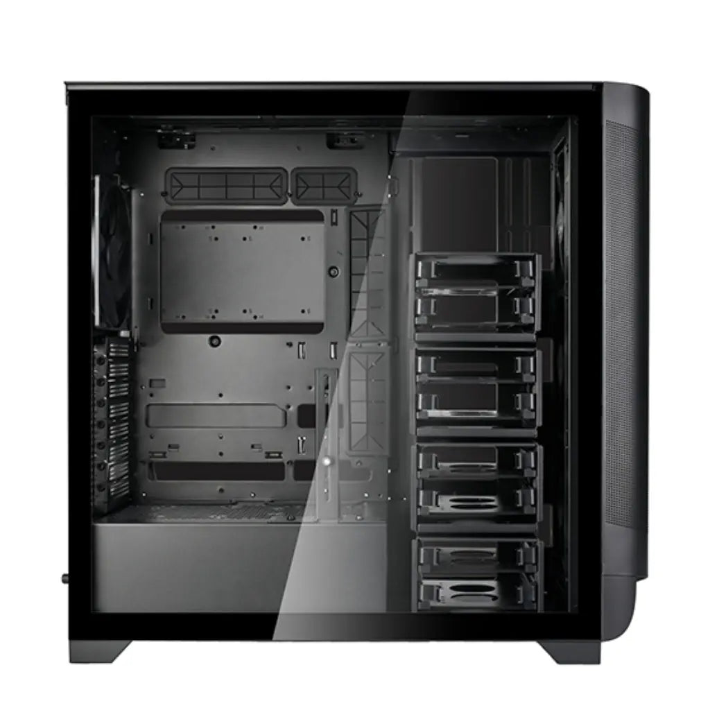 SilverStone SETA A2 High Airflow E ATX Mid Tower PC Case with Tempered Glass-tpstech.in