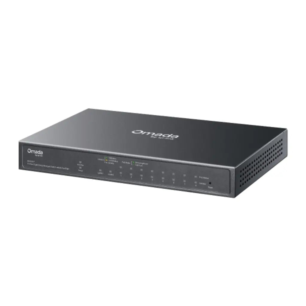 TP Link Omada ES210GP 10 Port Gigabit Easy Managed PoE Plus Switch with 8 PoE Ports-tpstech.in