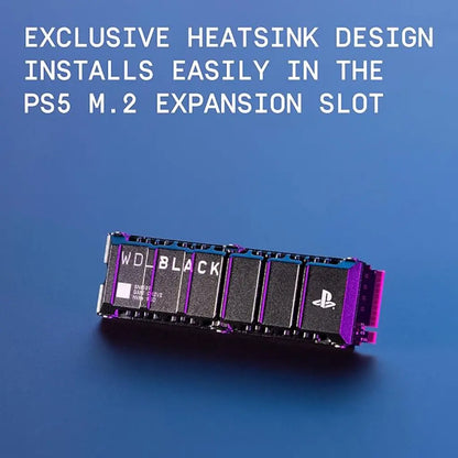 WD Black SN850P 2TB NVMe Gen4 M.2 Internal SSD with Heatsink-tpstech.in