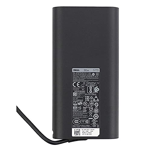 Dell Latitude D610 Original 90W Laptop Charger Adapter With Power Cord 19.5V 7.4mm Pin