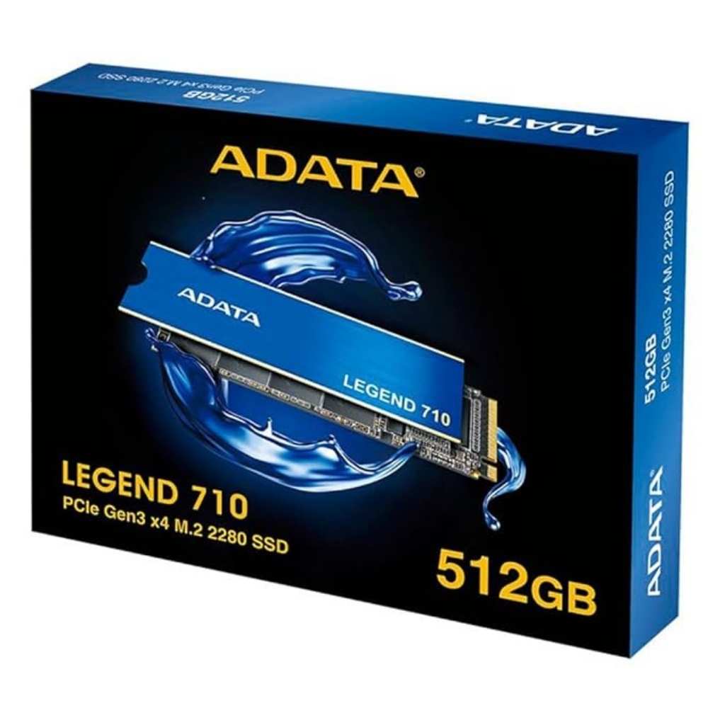 ADATA LEGEND 710 512GB M.2 PCIe Gen3x4 NVMe Internal SSD with Heatsink