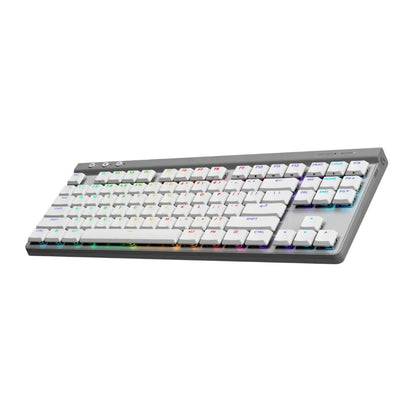 Logitech G515 LIGHTSPEED TKL Wireless Low-Profile Gaming Keyboard LIGHTSYNC RGB - White-tpstech.in