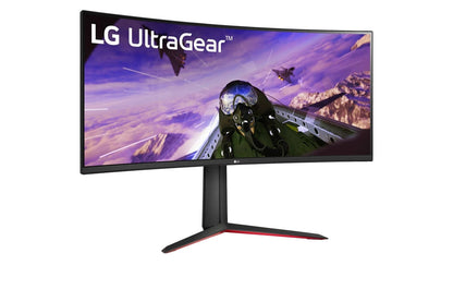 LG UltraGear 34GP63A 34" 160Hz 1440p WQHD VA Panel HDR10 Curved Gaming Monitor with Dual Speakers