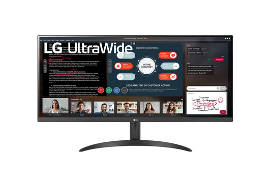 LG 34WP500-B 34" 75Hz 1080p WFHD HDR10 IPS Panel UltraWide Gaming Monitor - Black