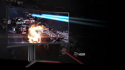 LG UltraGear 34GP63A 34" 160Hz 1440p WQHD VA Panel HDR10 Curved Gaming Monitor with Dual Speakers