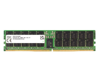 SK Hynix HMCG94AGBRA181N PC5-44800 64GB 5600B-R 64GB Dual Rank 2Rx4 DDR5 Server Memory