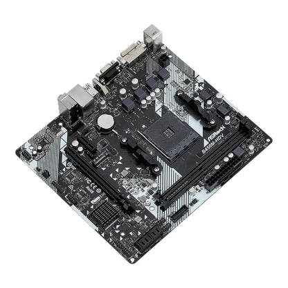 ASRock B450M-HDV R4.0 B450 AM4 DDR4 Micro ATX Motherboard-tpstech.in