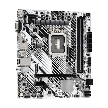ASRock H610M-HDV/M.2+ D5 Intel H610 LGA1700 DDR5 Micro ATX Motherboard-tpstech.in